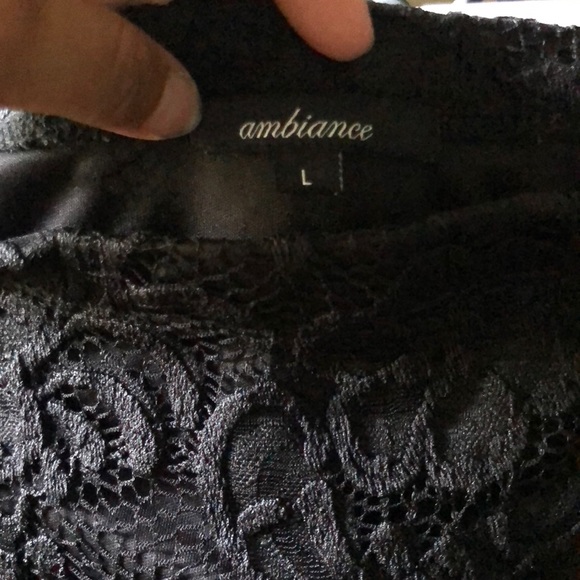 Fitted off the shoulders black dress - Picture 5 of 5